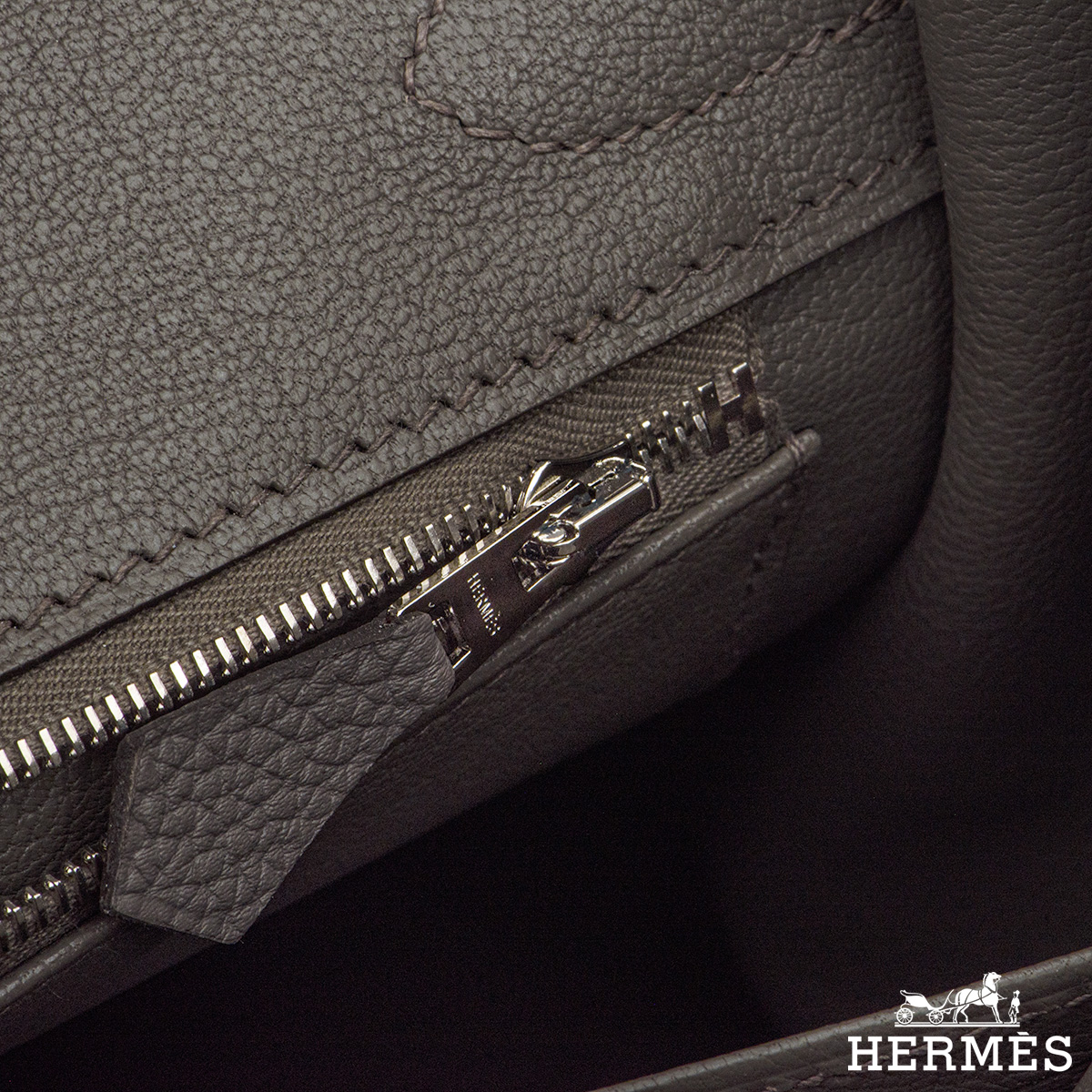 Hermès Birkin 30 Gris Etain Togo Palladium Hardware PHW — The French Hunter